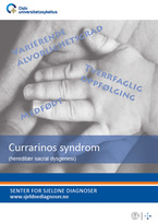 Forside diagnosefolder currarino syndrom Forside diagnosefolder currarino syndrom
