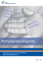 Forside diagnosefolder pachyonychia congenita Forside diagnosefolder pachyonychia congenita