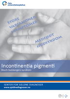 Forside diagnosefolder incontinentia pigmenti Forside diagnosefolder incontinentia pigmenti