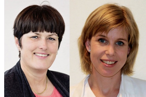 Kjersti Flatmark (left) and Else Marit Inderberg Kjersti Flatmark (left) and Else Marit Inderberg