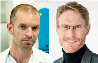 First author Marius Trøseid (left) and senior author Inge Christoffer Olsen. First author Marius Trøseid (left) and senior author Inge Christoffer Olsen.