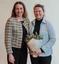 Ingrid Stenstadvold Ross and Åslaug Helland. Photo: Jorunn Valle Nilsen