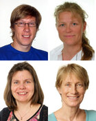 Eirik Malinen (top left), Åslaug Helland, Randi Syluåsen and Heidi Lyng