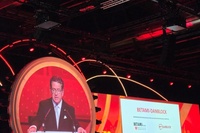 Dan Atar during his presentation at the ESC congress 2025
