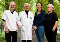 Krogvold, Dahl-Jørgensen, Myranek and Roald. (photo: Åsne R. Hillestad)