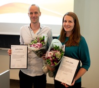 Rasmus Iversen and Julie Elisabeth Heggelund