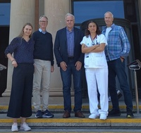 From left: Inger Jenny Guldvik, Per Magnus Mæhle, Sigbjørn Smeland, Claudia Valverde and Anders Øverbye.